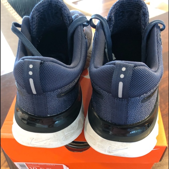 Nike React Infinity Flyknit Navy - Men's 10 - Picture 4 of 8